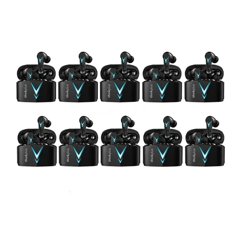 10pcs Wireless Bluetooth Gaming Stereo Surround Noise Cancelling Lp6 Earphones with Earbuds & Long Standby