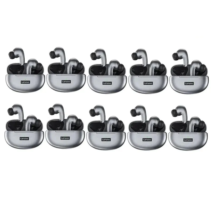 10pcs Wireless Bluetooth Hifi Music Lp5 Sports Waterproof Earphones with Mic & Earbuds