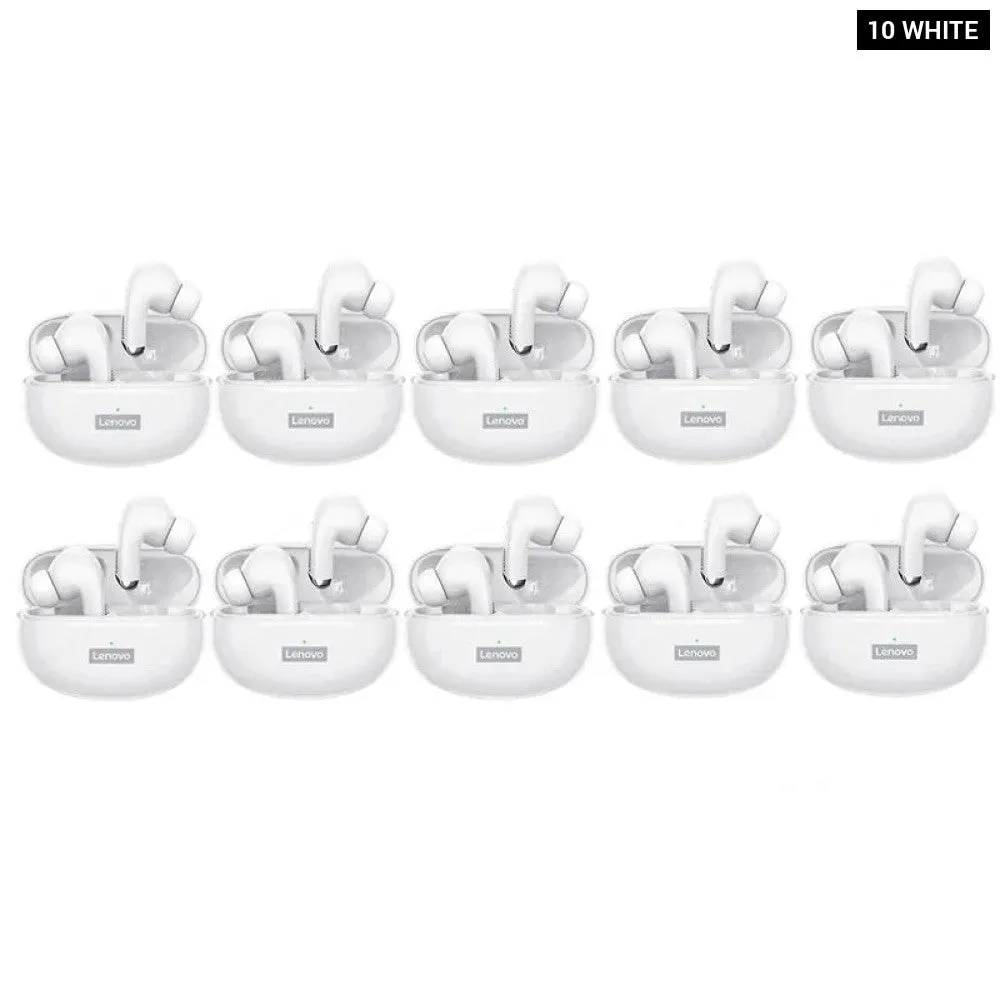 10pcs Wireless Bluetooth Hifi Music Lp5 Sports Waterproof Earphones with Mic & Earbuds