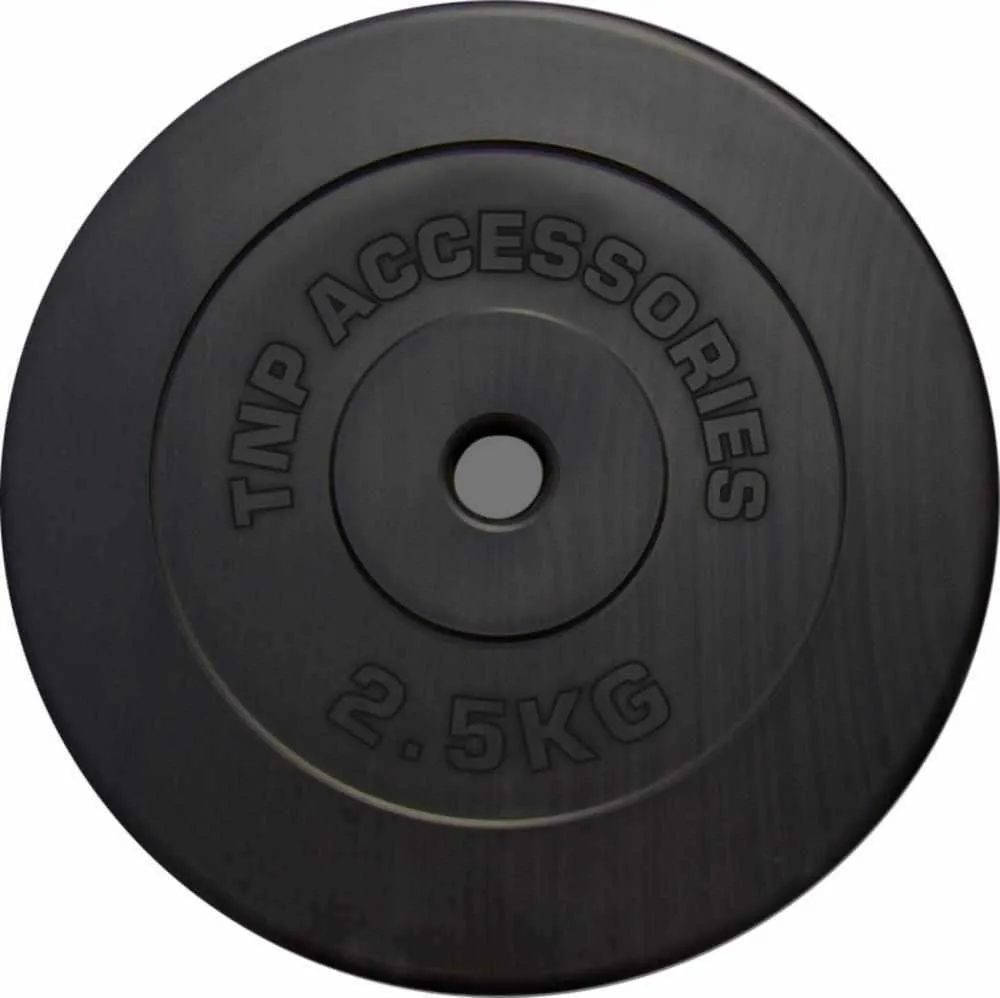 1" Standard Vinyl Weight Plate 0.5kg - 10kg - Single Plates