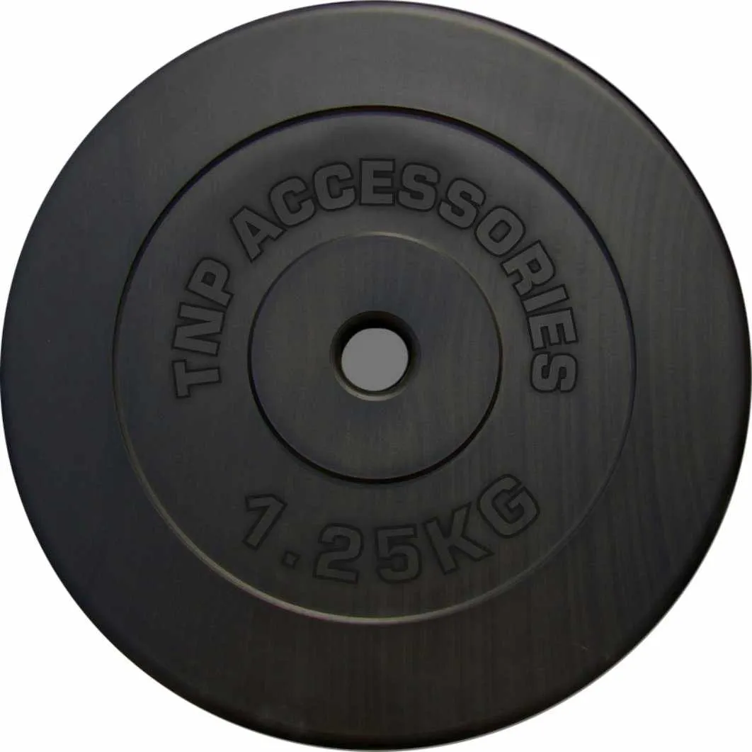 1" Standard Vinyl Weight Plate 0.5kg - 10kg - Single Plates
