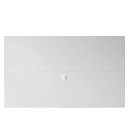 47" Wide White Entertainment Center Strong Durable Material TV Stand