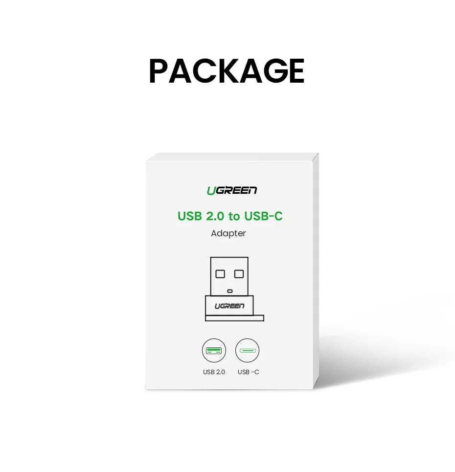50568 USB-C 3.1 Female to USB-A 2.0 Male Adapter