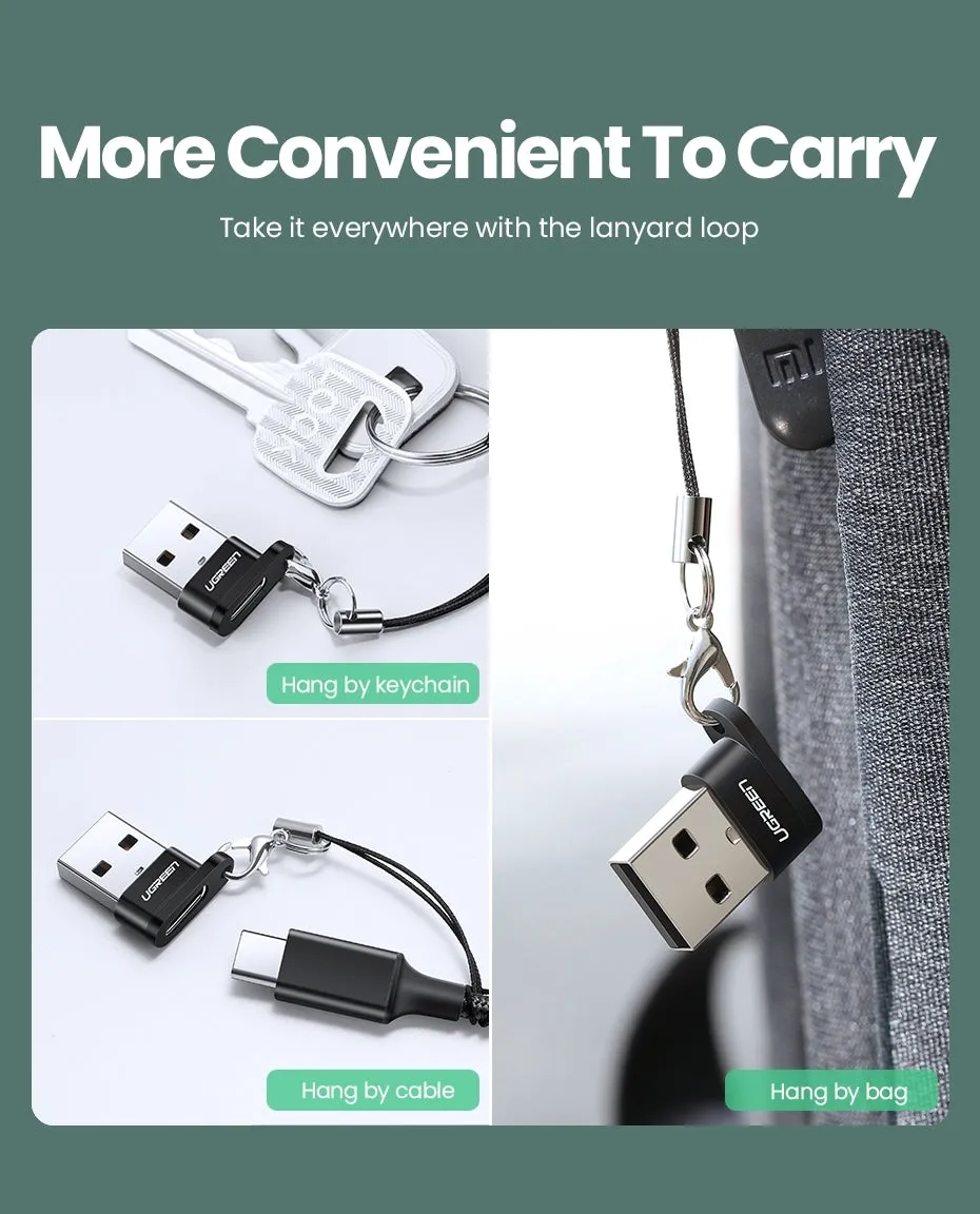 50568 USB-C 3.1 Female to USB-A 2.0 Male Adapter