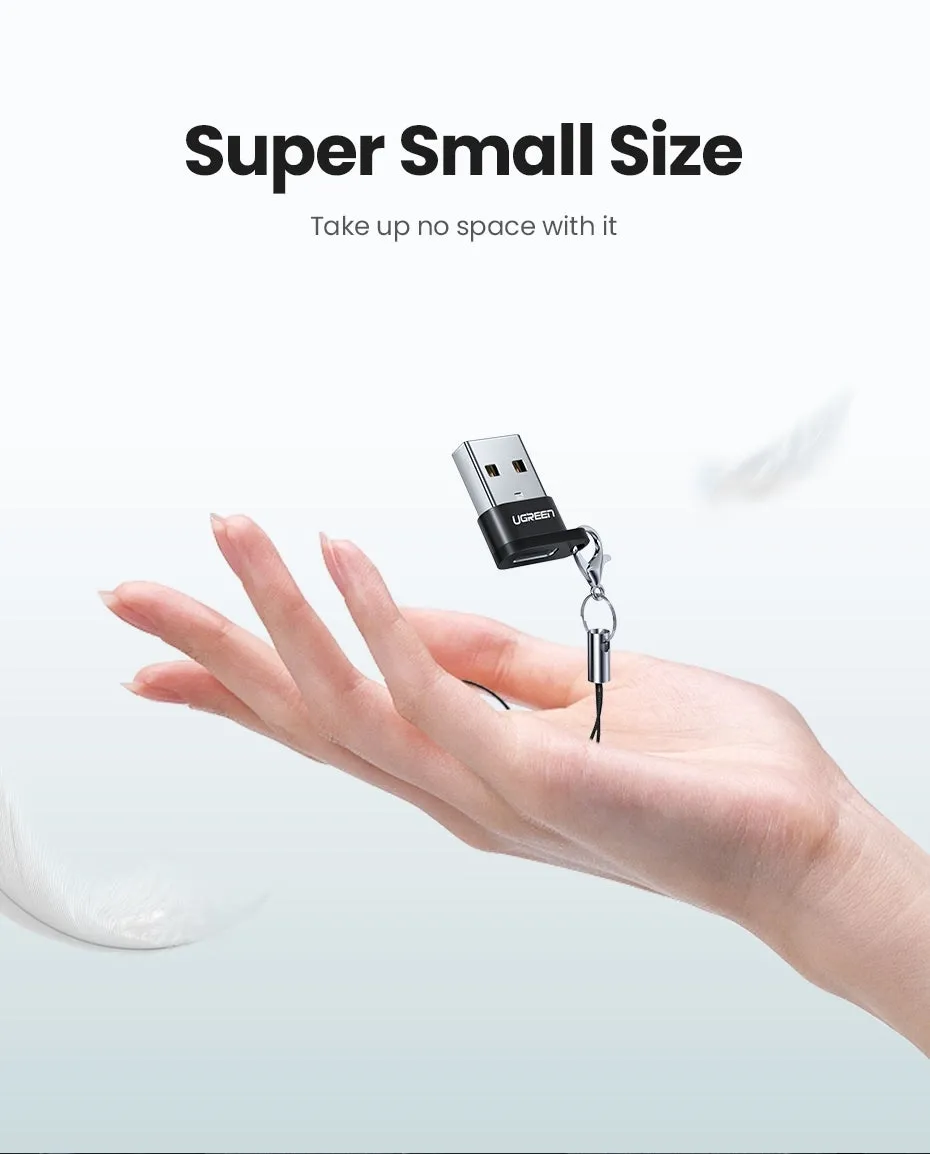50568 USB-C 3.1 Female to USB-A 2.0 Male Adapter