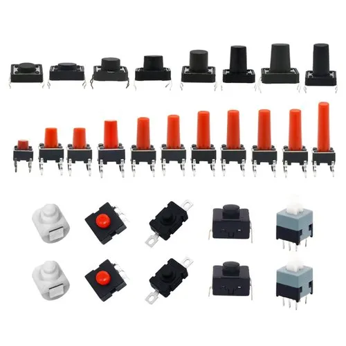 6x6x5mm Mini Tactile Push Button Switch - 4Legs