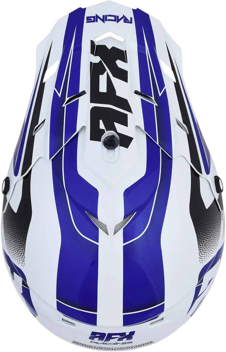 AFX FX-17 Helmet - Force - Pearl White/Blue - Small 0110-5238