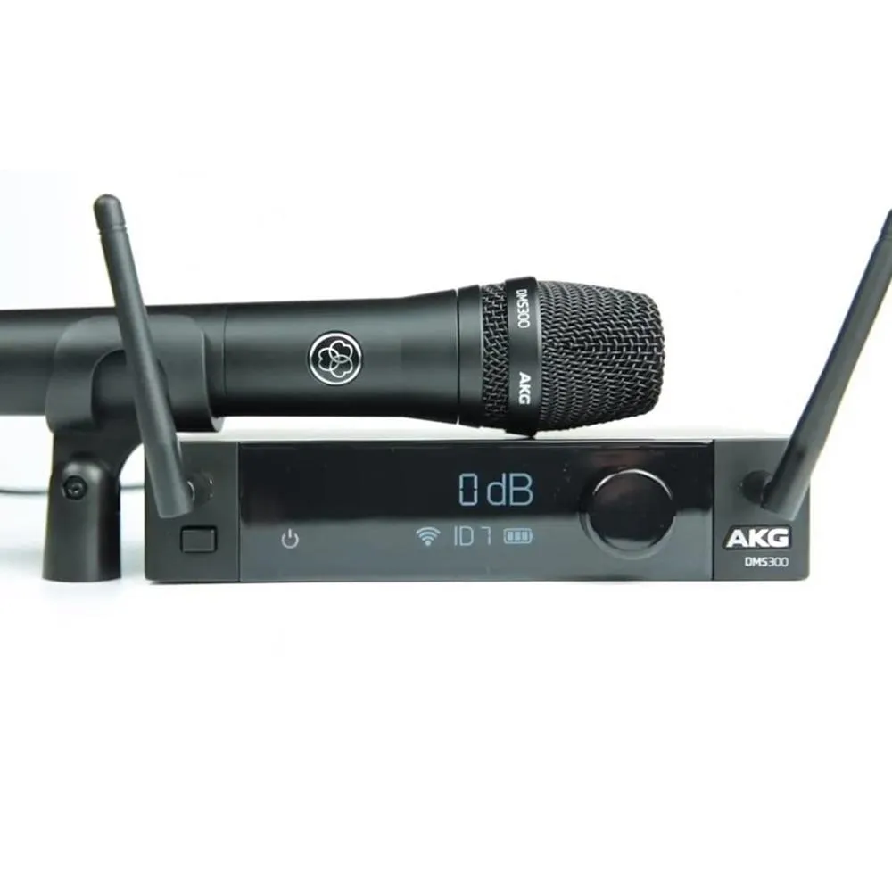 AKG Pro Audio DMS300 Digital Wireless Mic System, Vocal Set   Pop Filter   Arm Stand