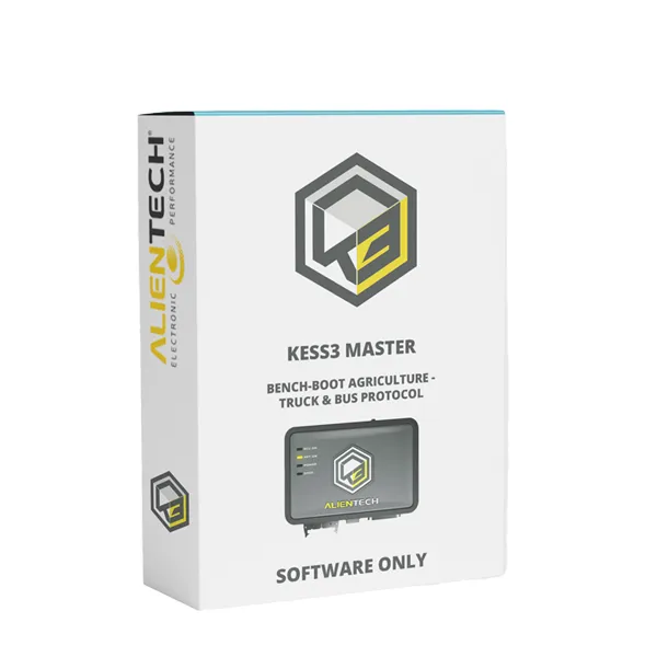 Alientech - KESS3 Master Software - Bench-Boot Agriculture - Truck & Bus Protocol Activation -  Includes 12 Month Subscription ( Machine Sold Separately )