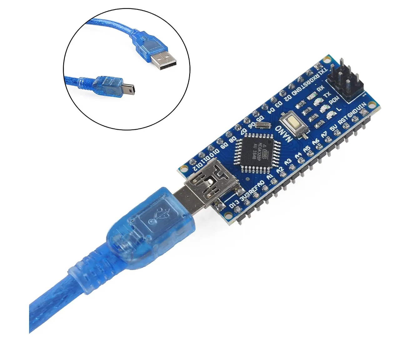 Arduino Nano (Clone)   Cable