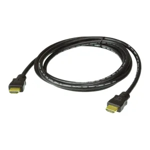 Aten 3M High Speed HDMI Cable with Ethernet. Support 4K UHD DCI, up to 4096 x 2160 @ 60Hz