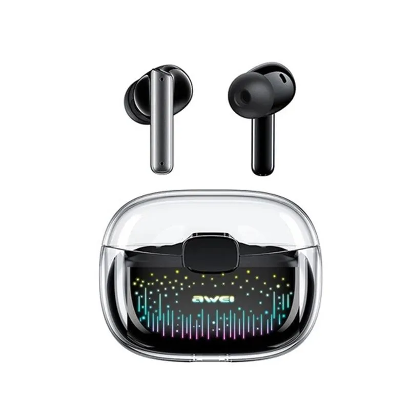 Black Tws Gaming Bluetooth Earbuds - T52