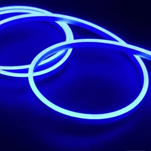 Blue Flex 24V 8x16mm 120LEDs/m IP65 Waterproof 5cm Cut Blue Flex 24V 8x16mm 120LEDs/m IP65 Waterproof 5cm Cut