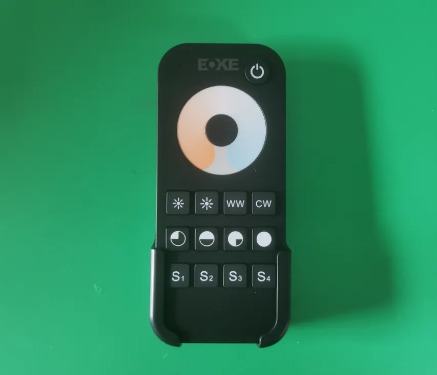 BOKE Dual color temperature LED wireless remote control with RF remote control, dimming