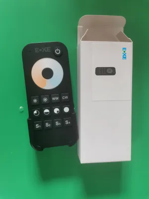 BOKE Dual color temperature LED wireless remote control with RF remote control, dimming