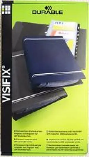 Business Card File Durable Visifix A5 Size 200 CARD