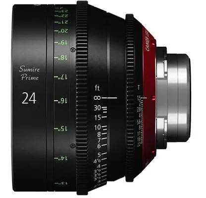 Canon 24mm Sumire Prime T1.5 (PL Mount, Feet)