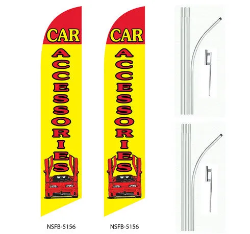 Car Accessories Swooper Feather Flag