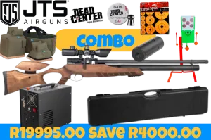COMBO 2 JTS Airacuda MAX PCP Air Rifle 5.5mm