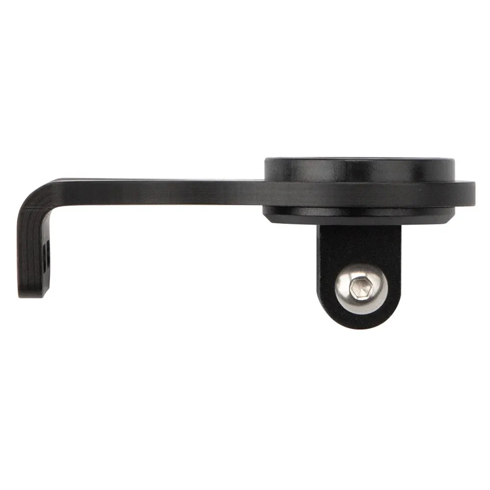 Cycling Bike Computer Mount Holder Out Front Carbon Fiber Bike Speedometer Holder with Camera Adapter and Flashlight Holder