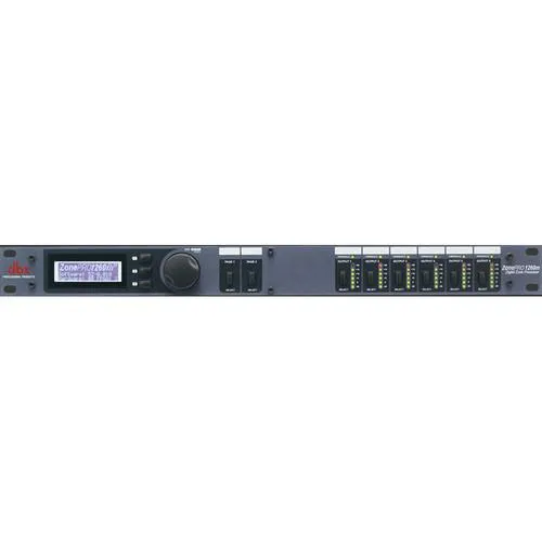 DBX 1260M 12x6 Digital Zone Processor - 12 Inputs, 6 Mic/Line   4 Stereo Line   SPDIF w/ Front Panel Control
