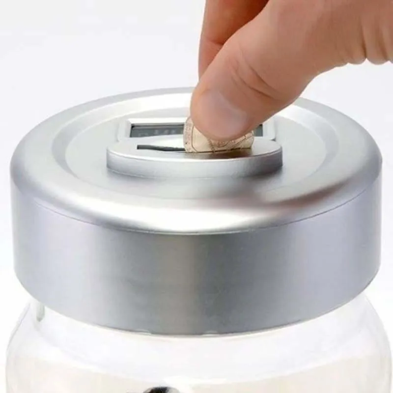 Digital Coin Counting Bank