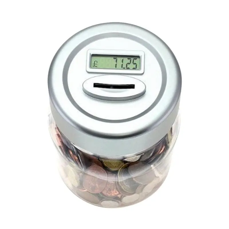 Digital Coin Counting Bank