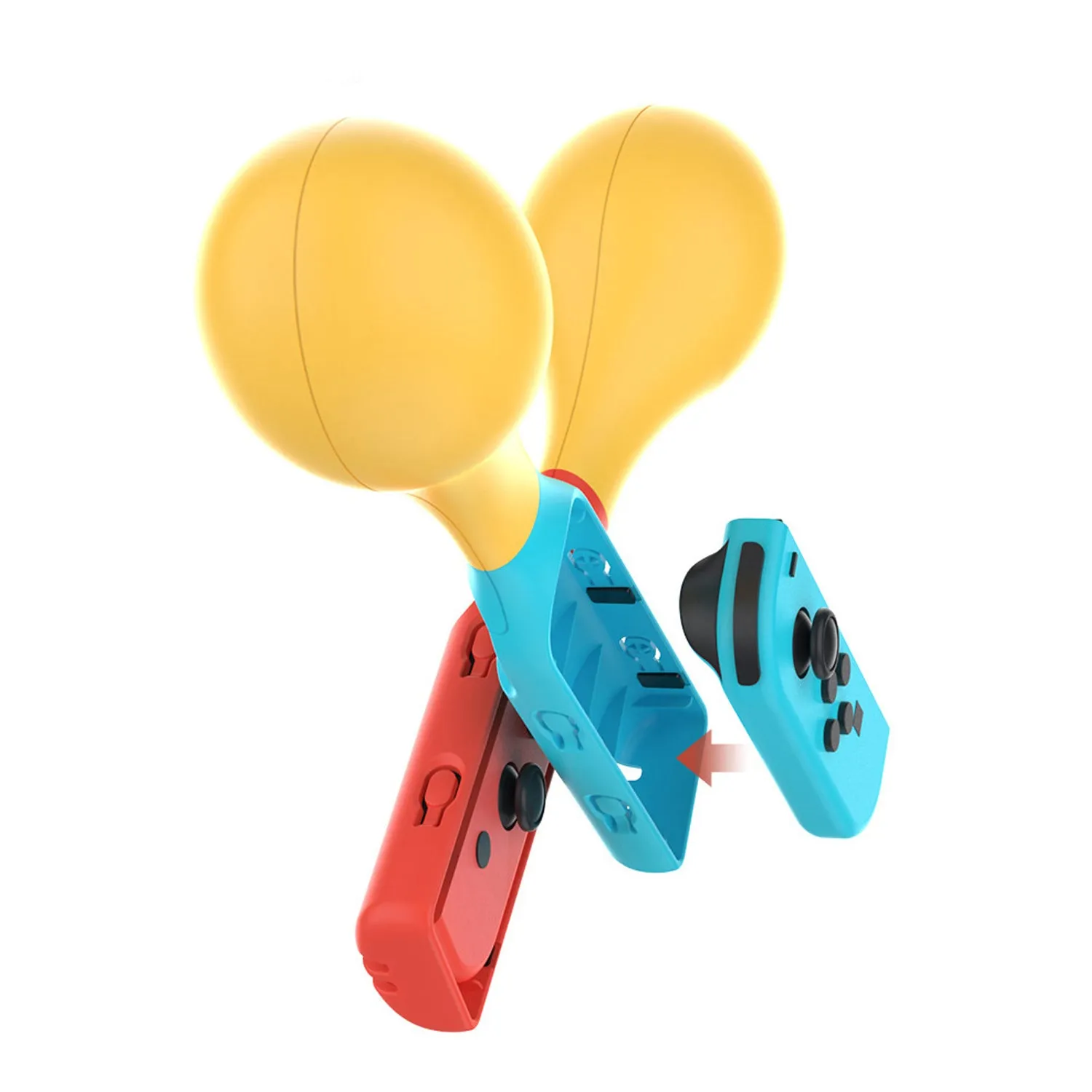DOBE Maracas Game Controller for Nintendo Switch Samba de Amigo Games-Blue/Red(TNS-3107)