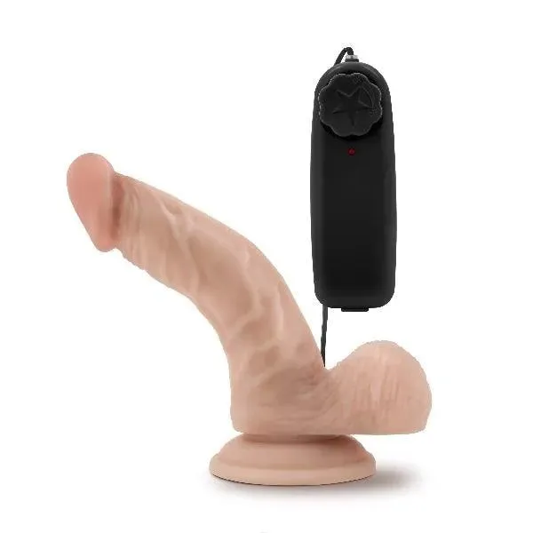 Dr Skin Dr Ken 6.5 Inch Vibrating Cock with Suction Cup Vanilla