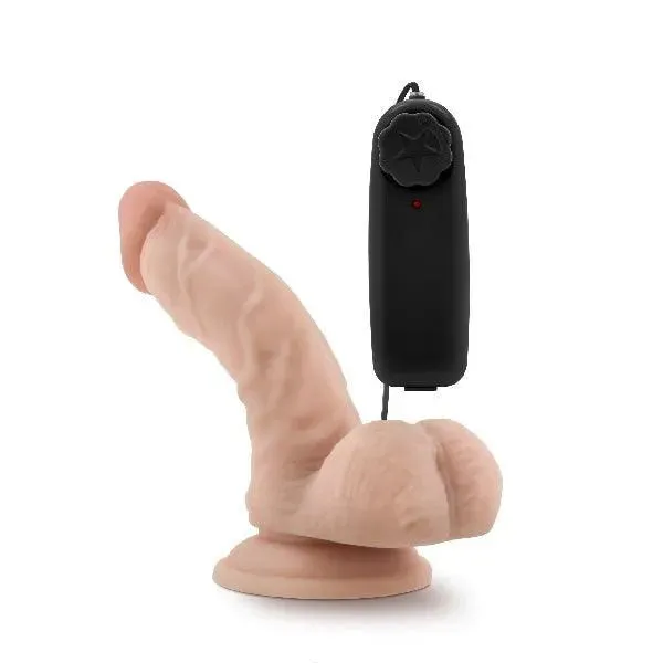 Dr Skin Dr Ken 6.5 Inch Vibrating Cock with Suction Cup Vanilla