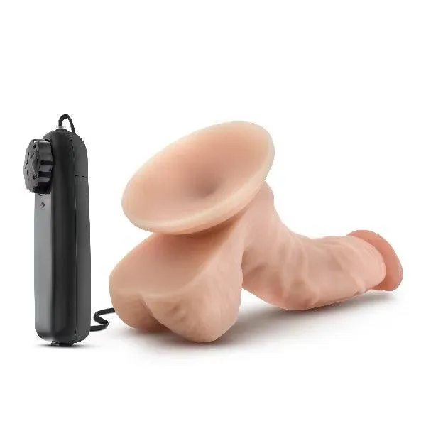 Dr Skin Dr Ken 6.5 Inch Vibrating Cock with Suction Cup Vanilla