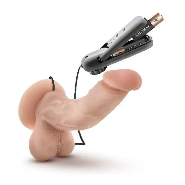 Dr Skin Dr Ken 6.5 Inch Vibrating Cock with Suction Cup Vanilla