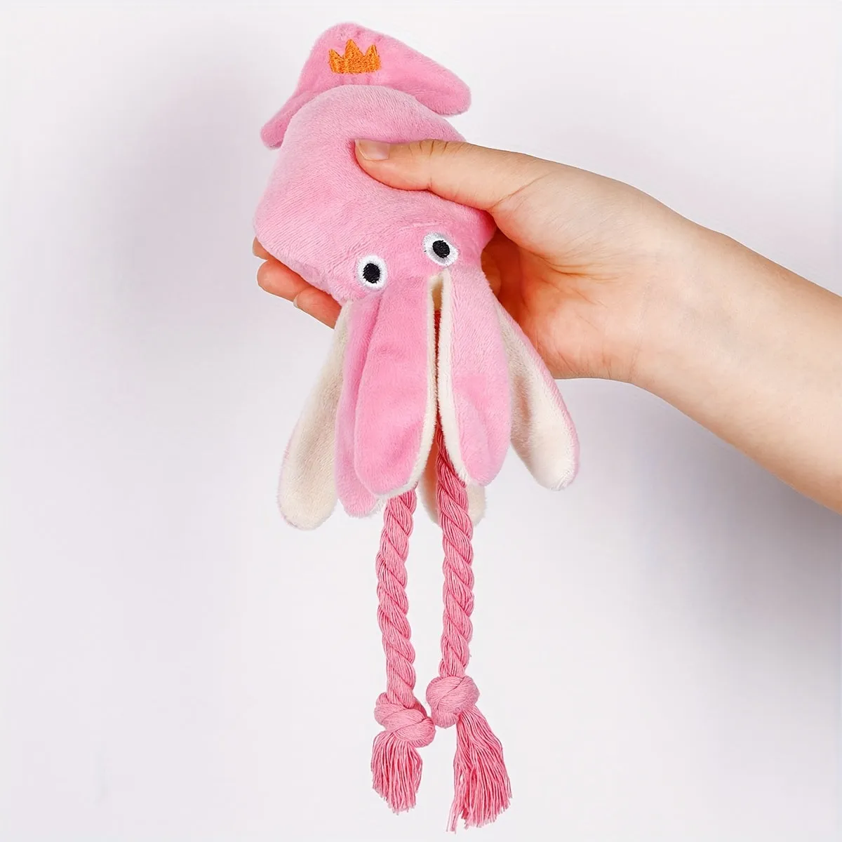 Durable and Interactive Dog Toy Octopus Design Teeth Grinder