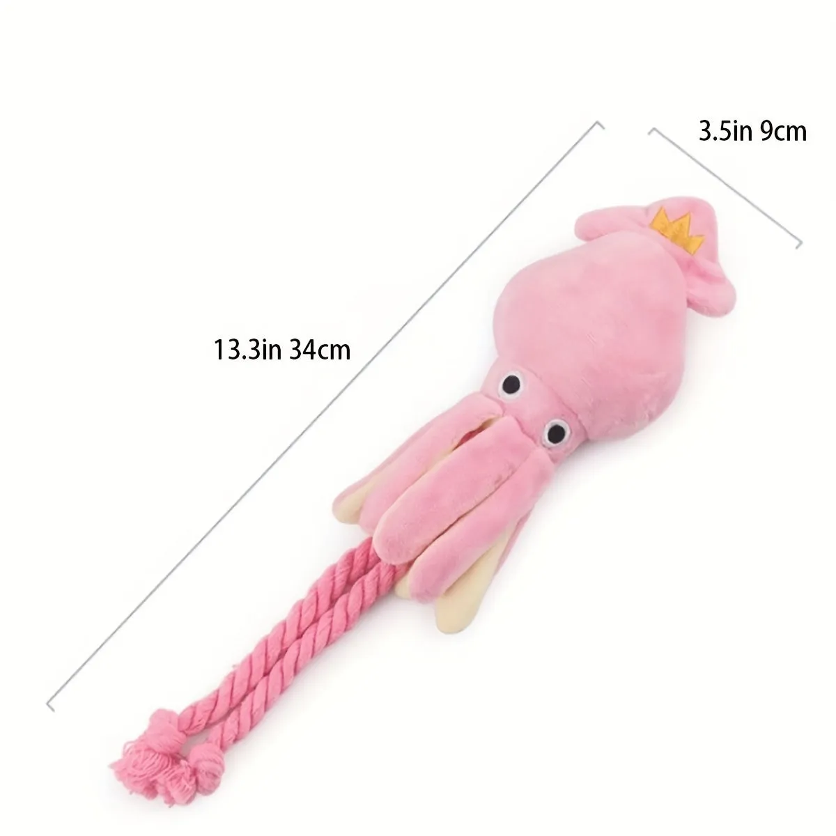 Durable and Interactive Dog Toy Octopus Design Teeth Grinder