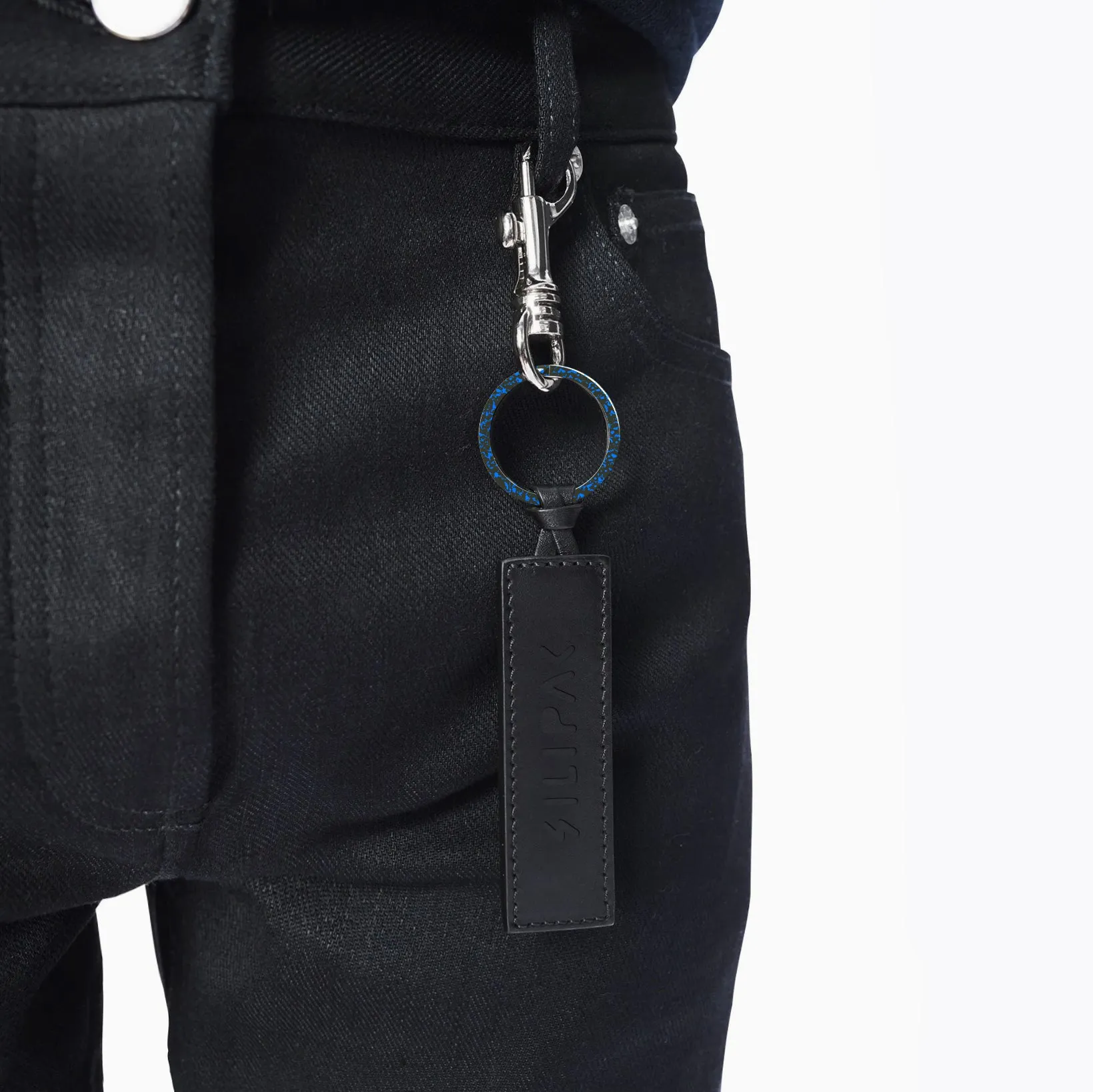 Durable Stylish Key Rings (Azure Blue)