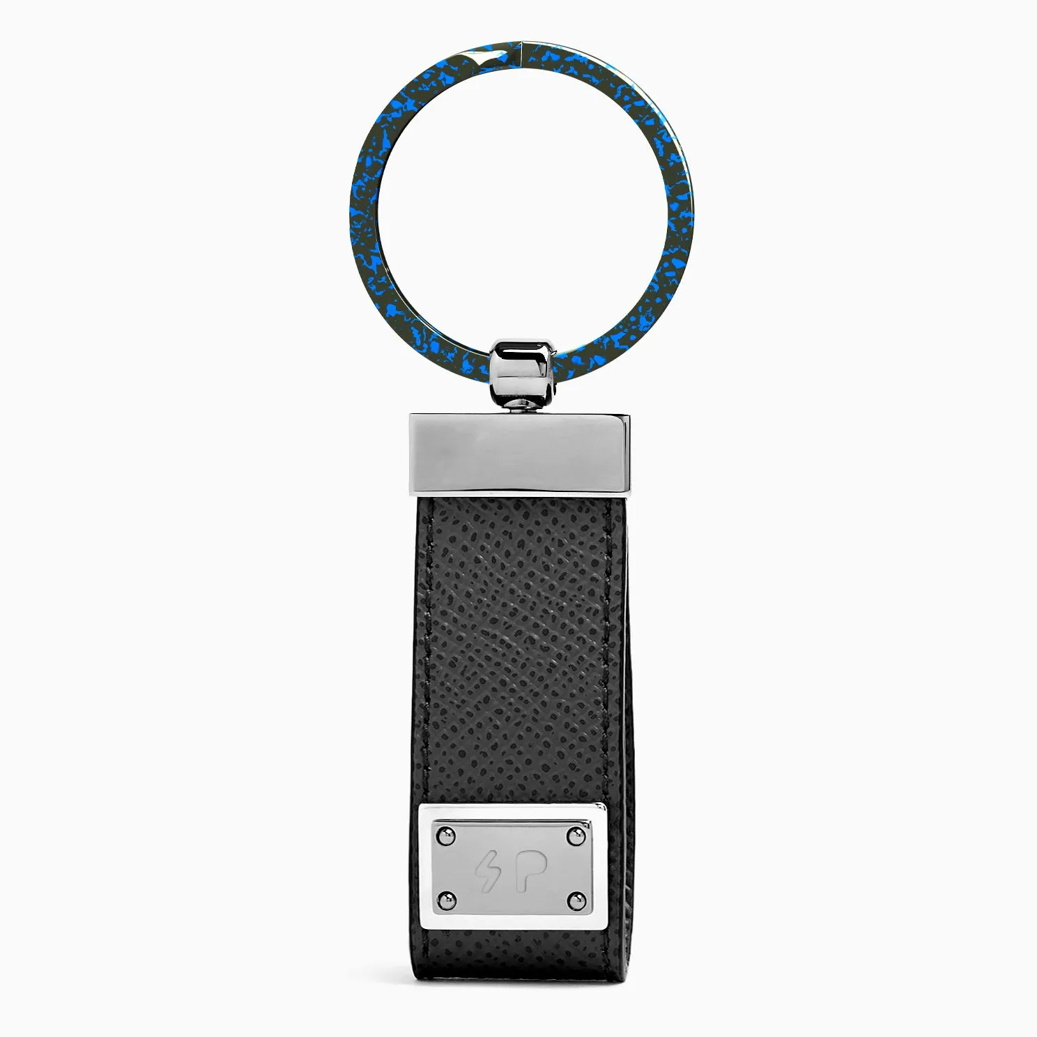 Durable Stylish Key Rings (Azure Blue)