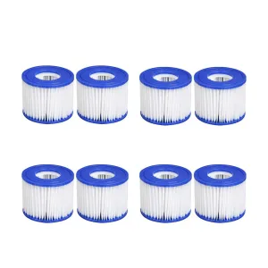 Durable VI Filter Cartridges for Lay-Z-Spa, 8PCS