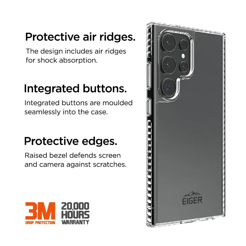 Eiger Ice Grip Case for Samsung Galaxy S24 Ultra in Clear
