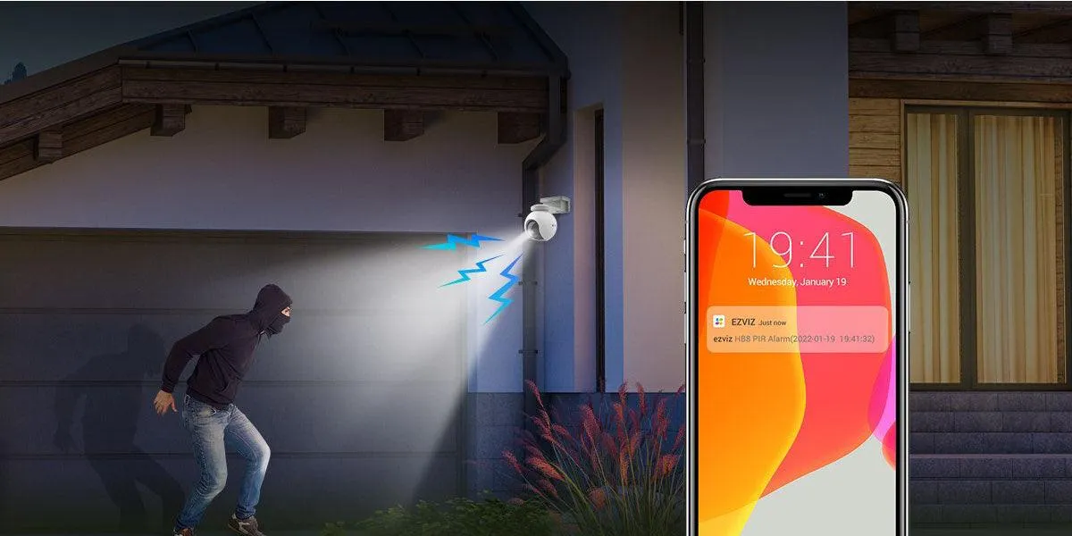 EZVIZ HB8  2K S/ HOME BATTERY CAMERA   SOLAR PANEL