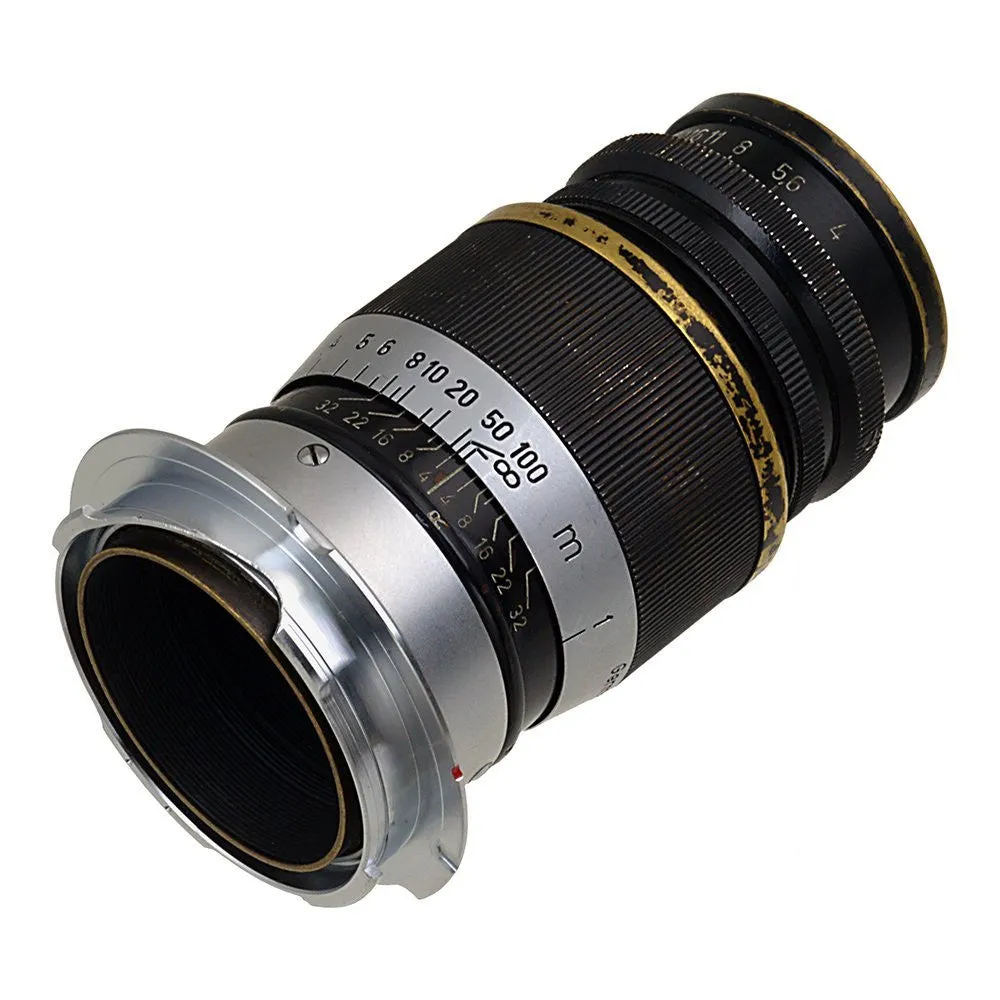 Fotodiox Lens Adapter - Compatible with M39 (1mm Pitch TPI 25.4) Leica Thread Mount Lenses to Leica M Mount Rangefinder Cameras with 50mm/75mm Frame Lines
