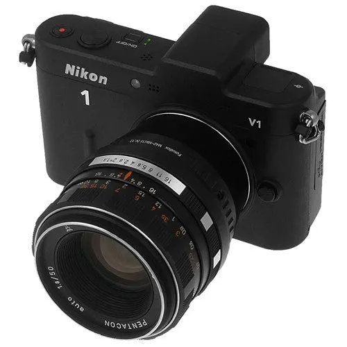 Fotodiox Lens Adapter - Compatible with M42 (Type 1) Screw Mount SLR Lenses to Nikon 1-Series Mirrorless Cameras