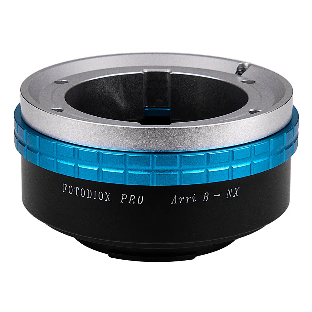 Fotodiox Pro Lens Adapter - Compatible with Arri Bayonet (Arri-B) Mount SLR Lenses to Samsung NX Mount Mirrorless Cameras