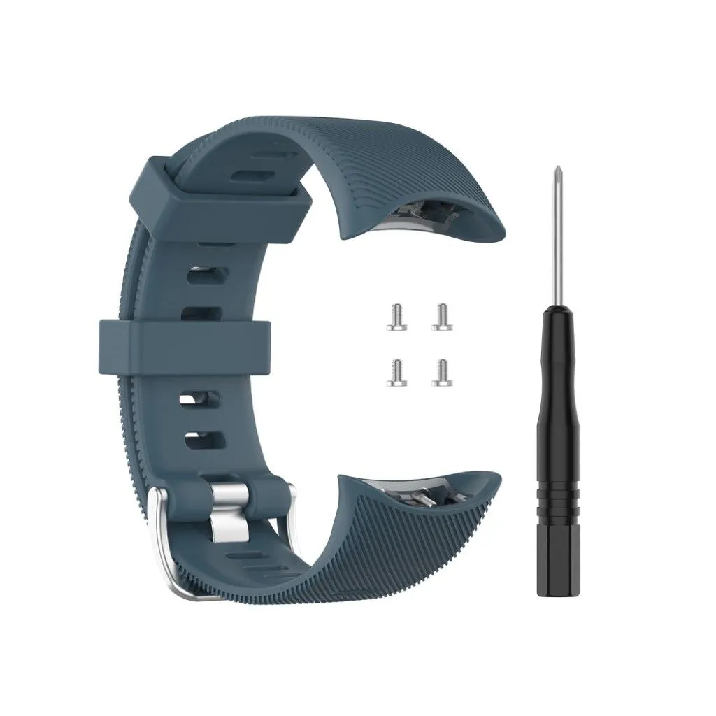 Garmin Swim 2 durable silicone watch band - Dark Blue