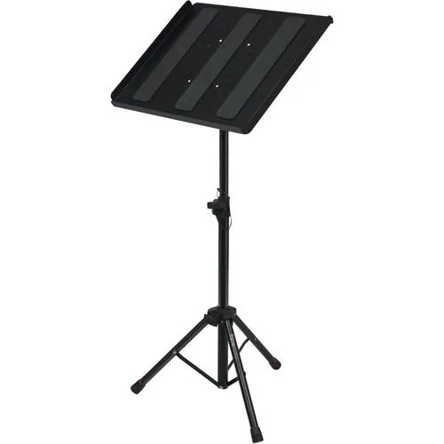 Gator Frameworks GFW-UTL-MEDIATRAY1 Compact Adjustable Media Tray w/ Tripod Stand