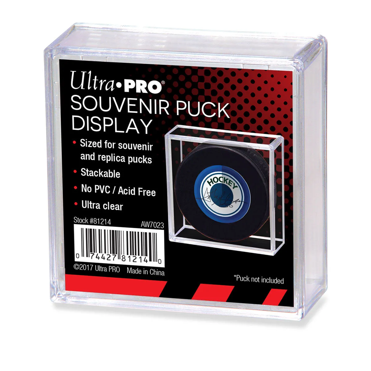 Hockey Puck Souvenir Display Holder