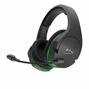 HP HyperX CloudX Stinger Core Wireless Gaming Headset for Xbox, USB 2.0, 2.4GHz, Black-Green - 4P5J0AA