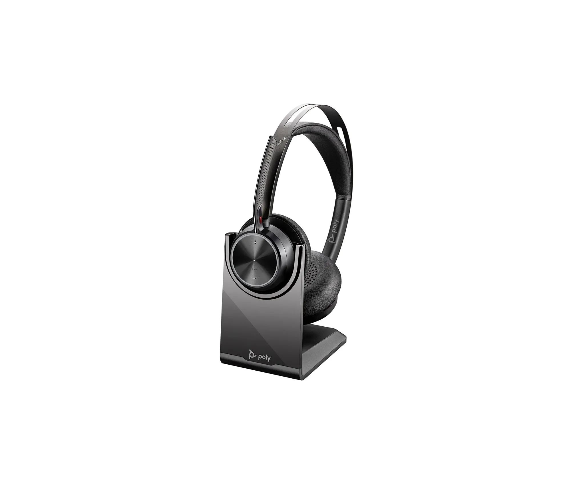 HP Poly Voyager Focus 2 UC Headset  USB-A to USB-C Cable  Charging Stand 7S4L6AA, NEW