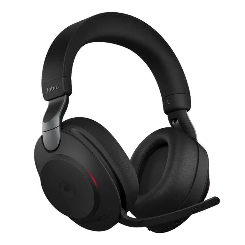 Jabra Evolve2 85 MS ANC Bluetooth Wireless Headset USB-C with Charging Stand