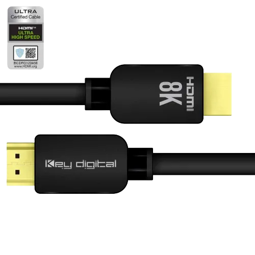 Key Digital KD-Pro8K10BX Ultra High Speed HDMI Cable - 10'