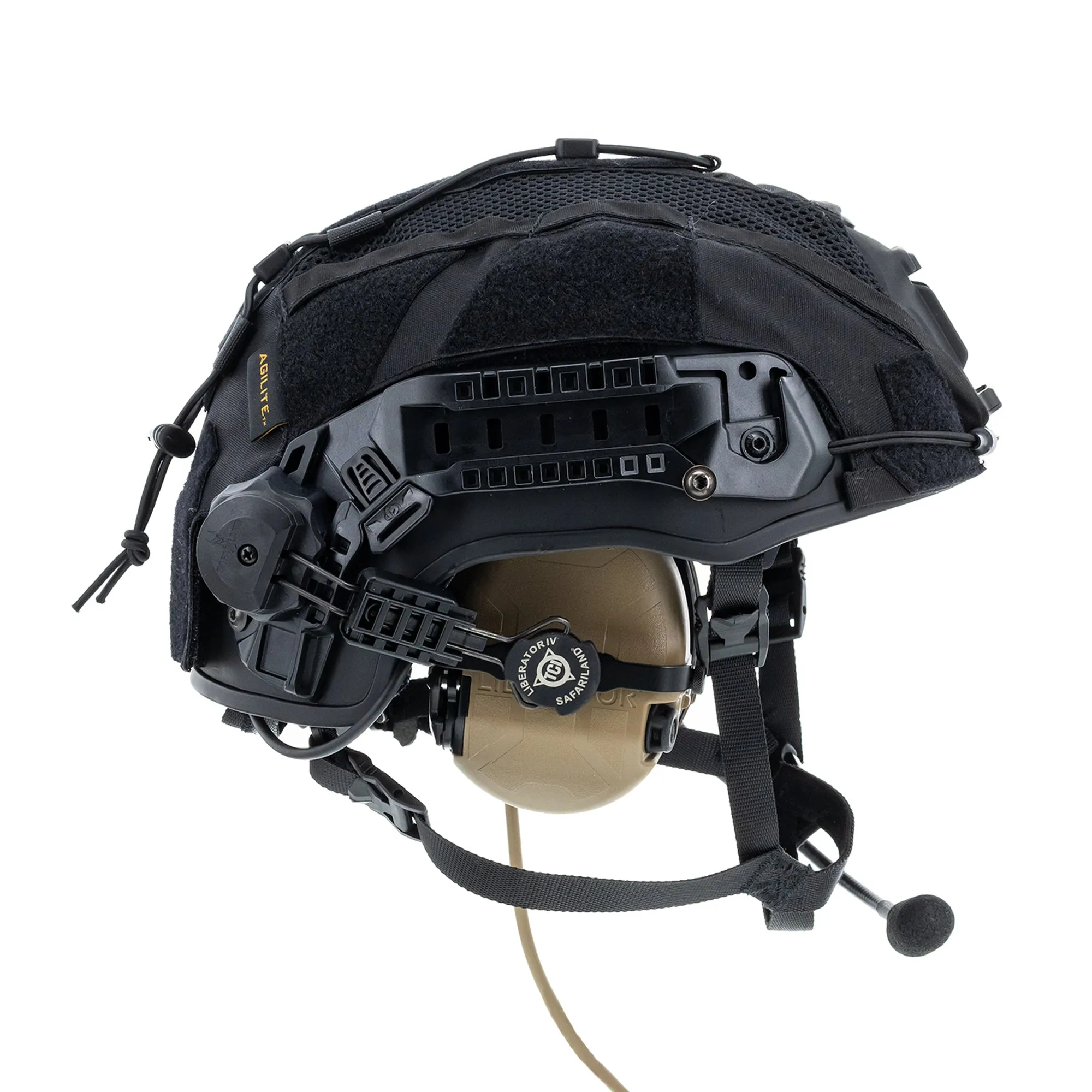 Liberator® IV Advanced Single Comm Headset with Hearing Protection